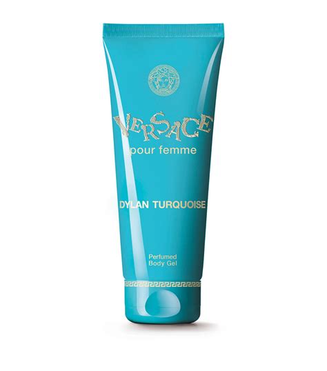 versace dylan turquoise body gel.